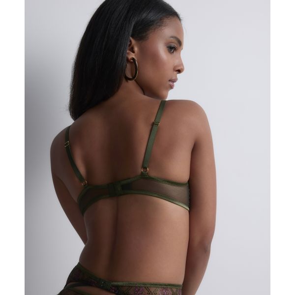 Triangle Bra, Sound Of Heart - Dark Garden, Aubade 4CF12-DARG