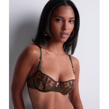 Half-Cup Bra, Sound Of Heart - Dark Garden, Aubade 4CF14-DARG