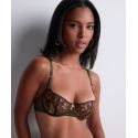 Half-Cup Bra, Sound Of Heart - Dark Garden, Aubade 4CF14-DARG