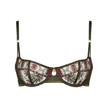 Half-Cup Bra, Sound Of Heart - Dark Garden, Aubade 4CF14-DARG 2