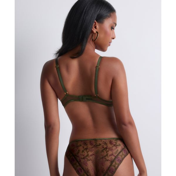 Soutien-Gorge Plunge, Sound Of Heart - Dark Garden, Aubade 4CN81-DARG