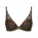 Soutien-Gorge Plunge, Sound Of Heart - Dark Garden, Aubade 4CN81-DARG