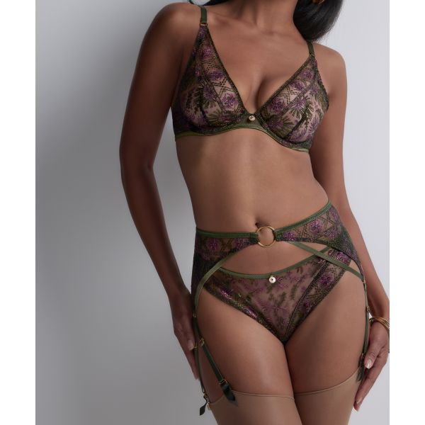 Porte-Jarretelles, Sound of Heart - Dark Garden, Aubade 4C50-DARG