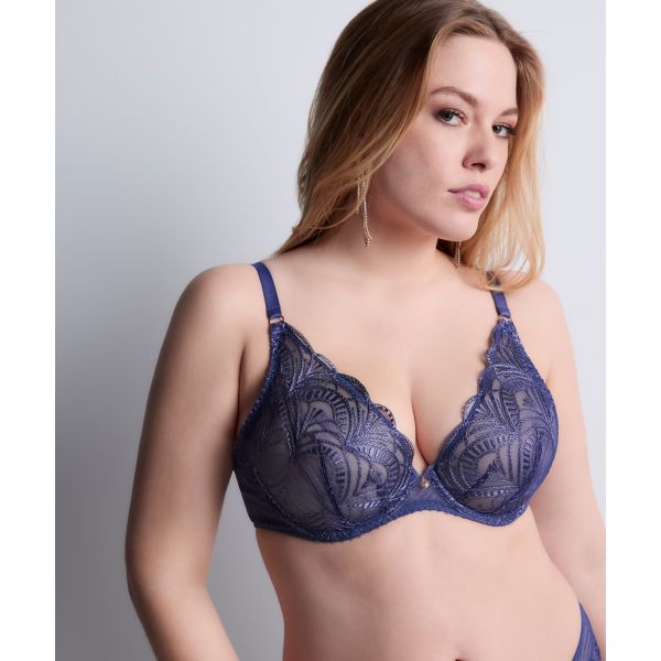 Triangle Bra, Vibes - Denim, Aubade 2BF12-DENI