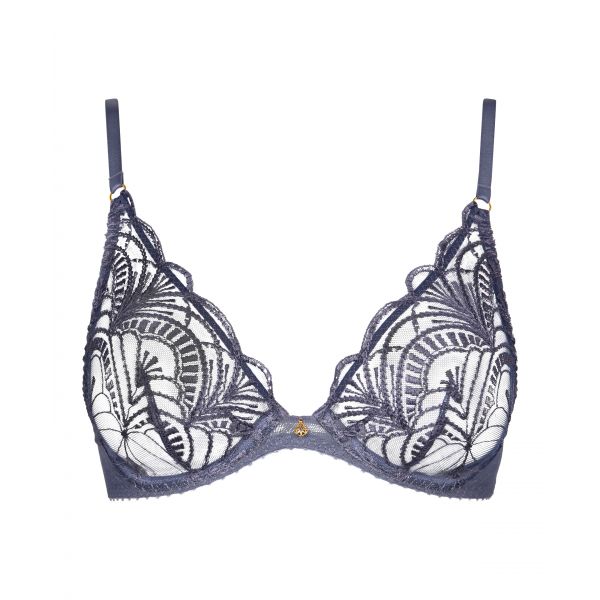 Soutien-Gorge Triangle Armatures, Vibes - Denim, Aubade 2BF12-DENI