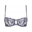 Half-Cup Bra, Vibes - Denim, Aubade 2BF14-DENI