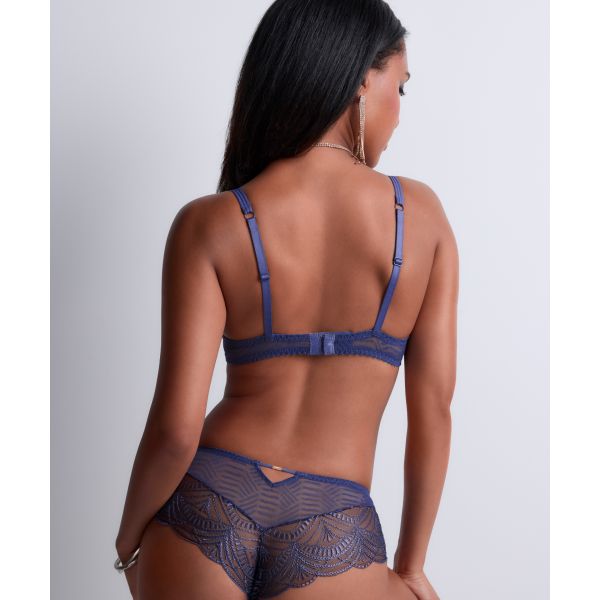 Soutien-Gorge Plunge Coque, Vibes - Denim, Aubade 2BN08-DENI