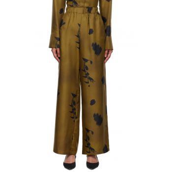 Silk twill pants, Helga, Max Mara HELGA-001