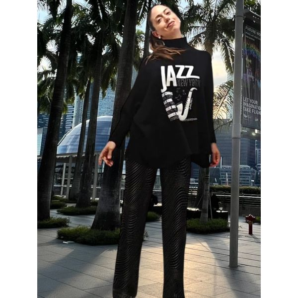 Pull New York Size-Taille Unique, Aristo, PULLARISNY-NO