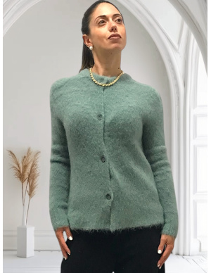 Brushed Alpaca Cardigan, Oscalito 7668-920 2