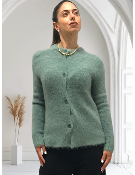 Cardigan Alpaga Brosse, Oscalito 7668-920