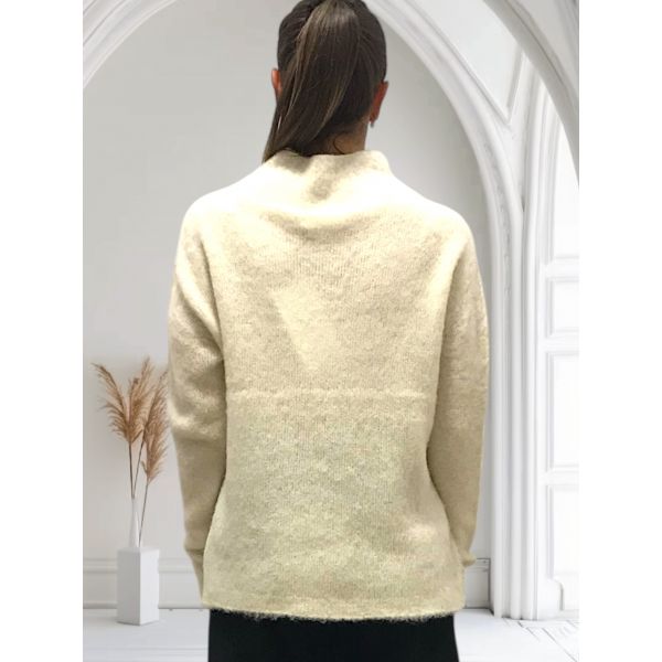 Brushed Alpaca Sweater, Oscalito 7666-012