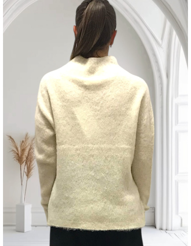 Brushed Alpaca Sweater, Oscalito 7666-012