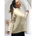 Brushed Alpaca Sweater, Oscalito 7666-012
