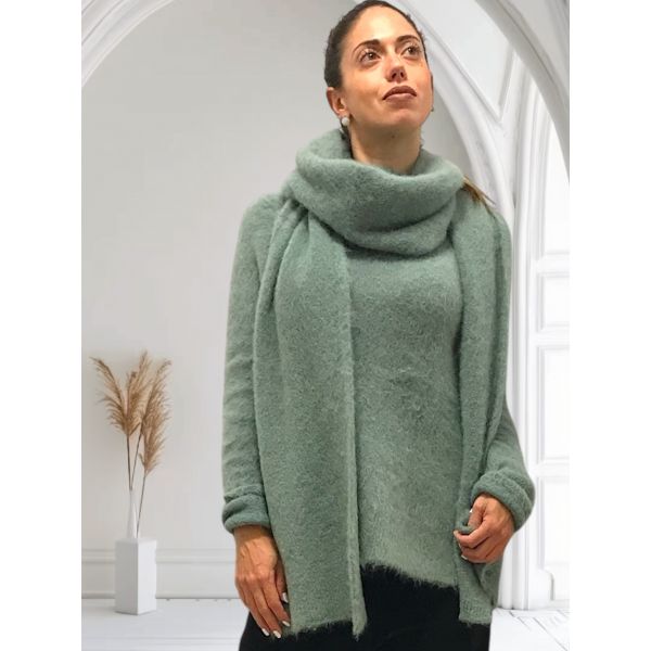 Echarpe Alpaga Brosse, Oscalito 7669-920