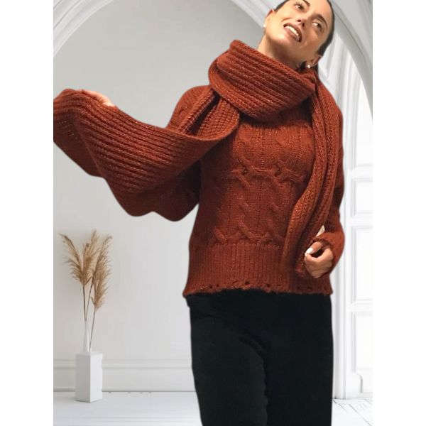 Echarpe Alpaga & Lurex, Oscalito 7664-663