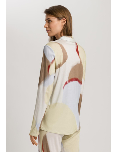 Jacket and Pant Set, Olivia, Hanro 074775/777-3050