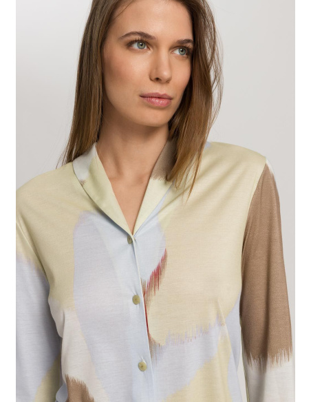 Jacket and Pant Set, Olivia, Hanro 074775/777-3050