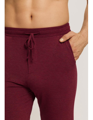 Ensemble Tee Shirt ColV Manches Longue & Pantalon, Casual, Hanro 075036/040-3045