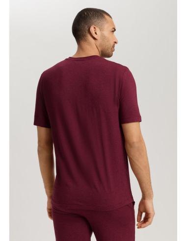 Ensemble Tee Shirt Col V & Bermuda, Casual, Hanro 075035/039-3045