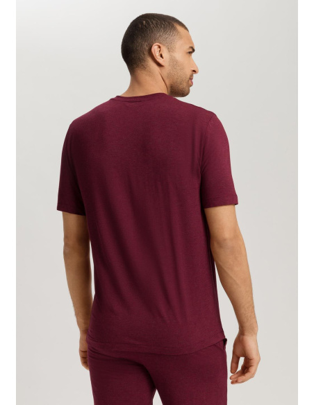 Ensemble Tee Shirt Col V & Bermuda, Casual, Hanro 075035/039-3045