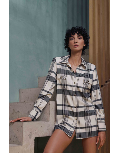 Chemise Boutonnée, Brigitte, Marjolaine 3BRI5701-4413