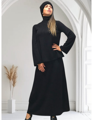 Black Knit Skirt, Peonie, Max Mara PEONIE-008