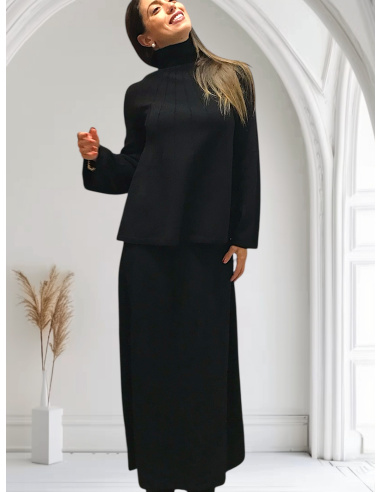 Black Knit Skirt, Peonie, Max Mara PEONIE-008