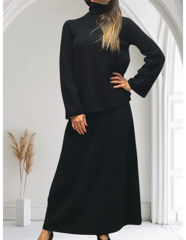 Black Knit Skirt, Peonie, Max Mara PEONIE-008