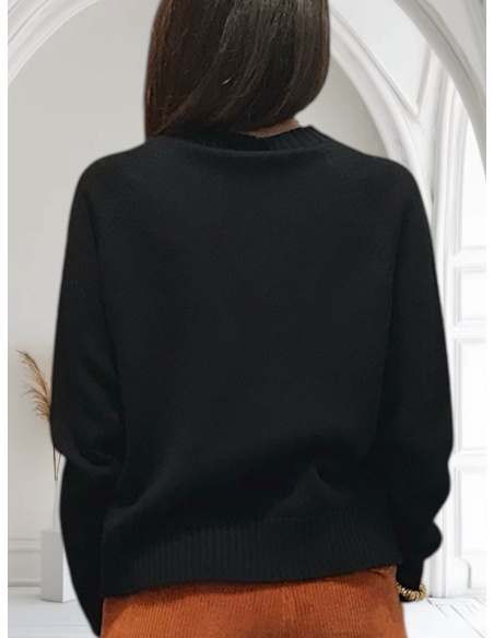 Virgin Wool Sweater, Ebano, Max Mara EBANO-008
