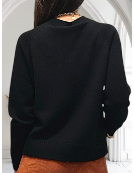 Virgin Wool Sweater, Ebano, Max Mara EBANO-008