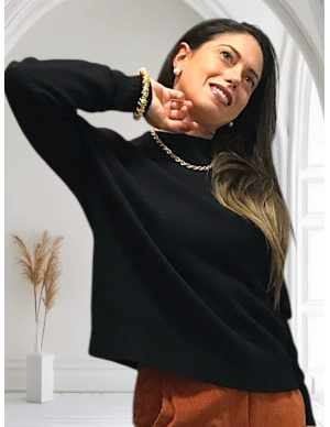 Virgin Wool Sweater, Ebano, Max Mara EBANO-008