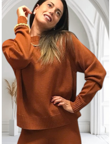 Virgin Wool Sweater, Ebano, Max Mara EBANO-004