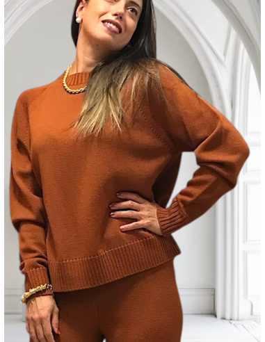 Virgin Wool Sweater, Ebano, Max Mara EBANO-004