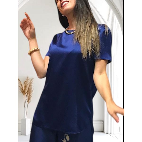 Top Manches Courtes En Soie, Cortona, Max Mara CORTONA-02026