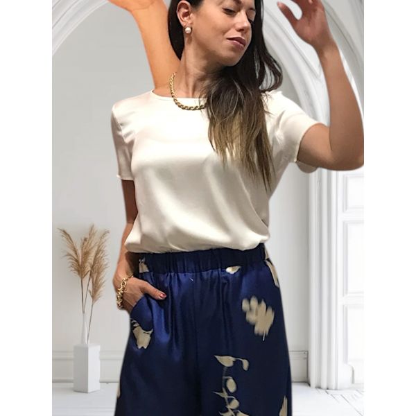 Top Manches Courtes En Soie, Cortona, Max Mara CORTONA-001