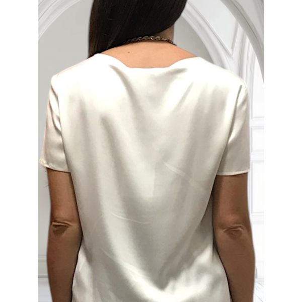 Top Manches Courtes En Soie, Cortona, Max Mara CORTONA-001