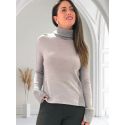 Pull Col Roule Manches Longues, Lana Cotta Dolcevita Artimaglia 76704-21