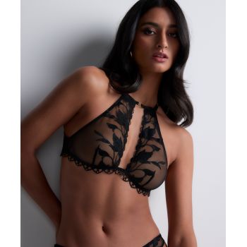 Soutien-Gorge Brassière, Night At Paradise - Obsidian, Aubade 5E03-OBSI