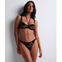 Soutien-Gorge Corbeille, Night At Paradise - Obsidian, Aubade 5EF14-OBSI