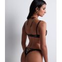 Soutien-Gorge Corbeille, Night At Paradise - Obsidian, Aubade 5EF14-OBSI