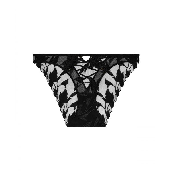 Slip Italien, Night At Paradise - Obsidian, Aubade 5E27-OBSI