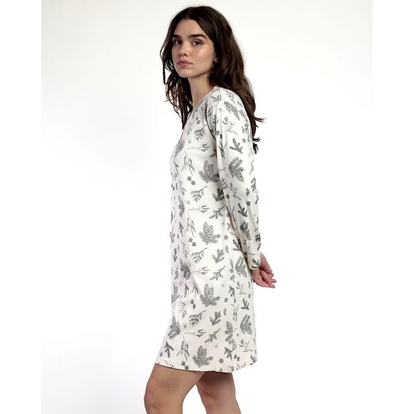 Chemise de Nuit Manches Longues, Ad Selection 61413