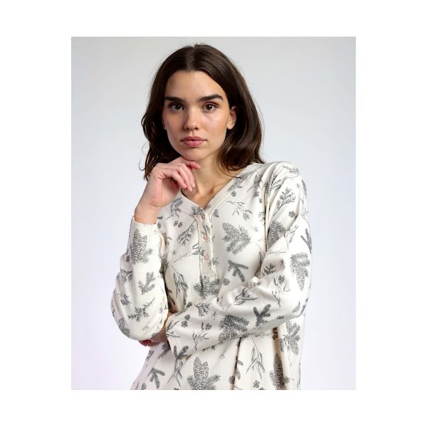 Chemise de Nuit Manches Longues, Ad Selection 61413