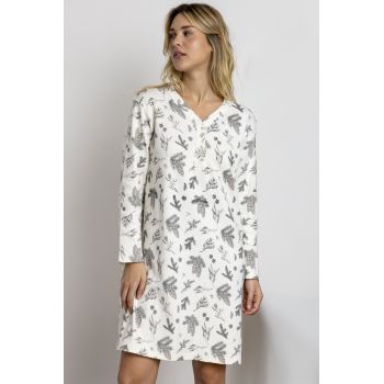 Chemise de Nuit Manches Longues, Ad Selection 61413