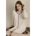 Chemise de Nuit Manches Longues, Ad Selection 61428