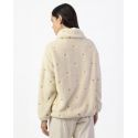 Long-Sleeved Zip-Up Jacket, Ad Selection 67305-BEIGE