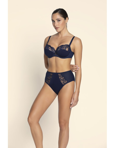 Slip Haut, Eclat Couture - Bleu Night, Lise Charmel BCJ0373-BN