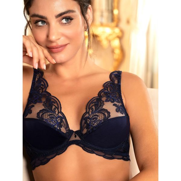 Glam Bra, Eclat Couture - Bleu Night, Lise Charmel ACJ7473-BN