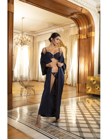 Déshabillé long, Eclat Couture - Blue Night, Lise Charmel ALJ2173-BN